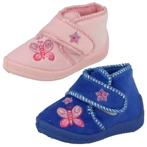 ZAPATILLAS BOTAS CON CORREA DE CINTA AZUL PARA NIÑAS X2030 Precio de venta £4.99 - Imagen 1 de 17