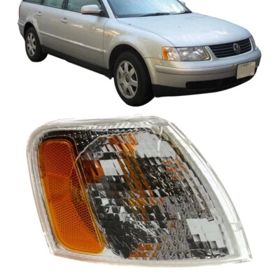 For 1998-2001 Volkswagen Passat Parking Turn Signal Corner Light Lamp Passenger Foto 1 de 4