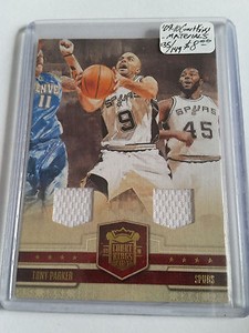 2009-10 Court Kings Materials #24 Tony Parker 135/149 : SPURS