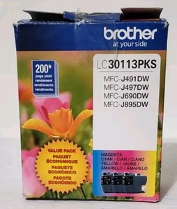 Brother LC30113PKS CMY Farbtintenpatrone - 3er-Pack abgelaufen 09/2022 - Bild 1 von 19