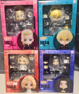 Nendoroid Tokyo Revengers Chifuyu + Draken + Mikey+ Keisuke 4set anime manga NEW - Picture 1 of 18