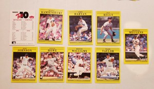 1991 FLEER UPDATE New York Yankees Team Set 9 Cards Johnson Howe Habyan Williams