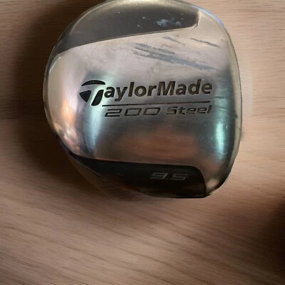TaylorMade 200 Steel 9.5° Driver Factory Lite S-90 Stiff Graphite Shaft RH - Image 1 of 4