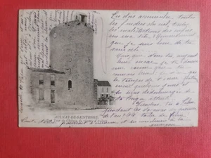 CPA 17 AULNAY-DE-SAINTONGE - Une Tour du Château - Imagen 1 de 2