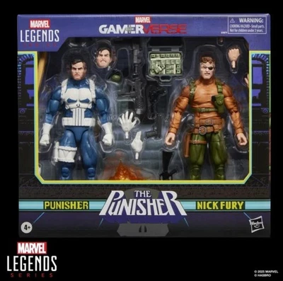 Marvel Legends Gamerverse The Punisher & Nick Fury Figure Two-Pack --IN STOCK-- - Image 1 of 4