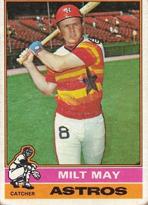 1976 Topps #532 Milt May, VG (corners) - Picture 1 of 2