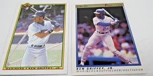 Seattle Mariners With Ken Griffey Jr. Baseball Cards MLB Lot of 7 (Seven) - Picture 1 of 8
