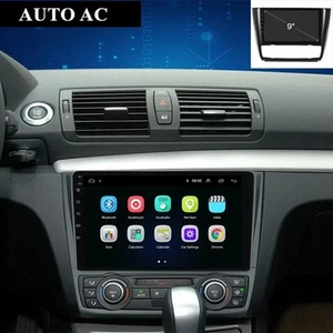 9'' Android 10.1 Car Stereo Radio For 04-11 BMW 1-Series E88 E82 E81 E87 Auto AC - Picture 1 of 1