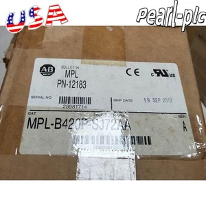 NEW ORIGINAL AB MPL-B420P-SJ72AA SERVO MOTOR MPLB420PSJ72AA Fast Shipping - Picture 1 of 5
