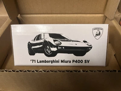 Lamborghini Miura P400 SV Hot Wheels Collectors RLC 1971 verde sellado en mano Foto 1 de 2