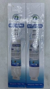 Fit For 4396508 4396510 nlc240v 4392857 RFC0500A Refrigerator Water Filter 2Pack - Picture 1 of 9