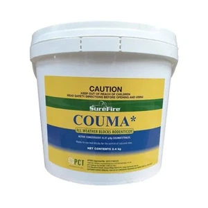 Surefire Couma Bait Blocks 2.4kg - Suitable For Both Indoor & Outdoor Use - Picture 1 of 1