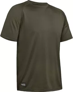Under Armour mens Tactical Tech T-Shirt , Marine Od Green (390)/Clear , 3X-Large - Picture 1 of 3