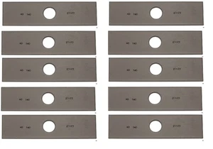 10PK Oregon 40-147 Edger Blade 8IN X 1IN X 0.187 replaces Echo 696016-53630 - Picture 1 of 2