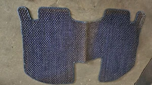 Juego de alfombrillas Ford 12 y 15 M P 6 azul/blanco alfombrillas coco juego de alfombrillas coco - Imagen 1 de 1