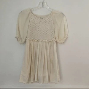 Art Class Girls Ivory Off White Boho Dress XS 4/5 - Picture 1 of 5