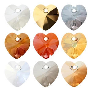 Colgantes de cristal genuinos PRECIOSA 433 68 301/615 corazón MAXIMA * muchos colores - Imagen 1 de 13