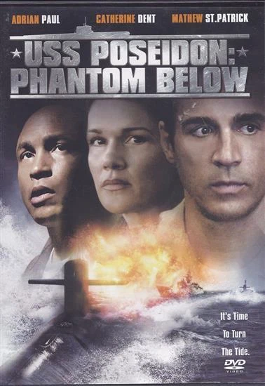 USS Poseidon Phantom Below (Widescreen) - DVD -  Very Good - - -  -  -  -  Disc - Image 1 of 1