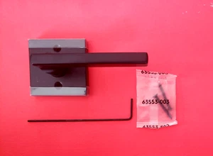 Kwikset 788HFLSQT-514 Halifax palanca de puerta ficticia de un lado sin giro negro mate - Imagen 1 de 9