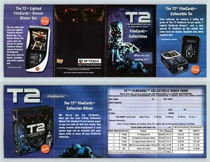 Terminator 2 Judgement Day T2 Filmcardz Leaflet - Picture 1 of 1