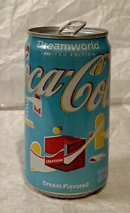 Empty Dreamworld Coke Can Limited Edition 7.5 oz.  Coca Cola