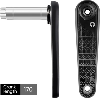 ROCKBROS Road Bike Carbon Fiber Crank Arm 110BCD Lightweight Crankset - Image 1 of 4