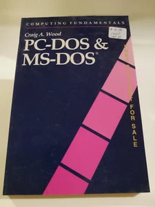 1990 PC-DOS MS-DOS Computing Fundamentrals by Craig Wood - Imagen 1 de 2