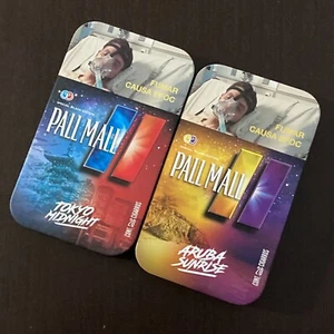 SET 2 PALL MALL METAL TINS ESPECIAL BLACK EDITION MÉXICO 🇲🇽 2018 - Imagen 1 de 1