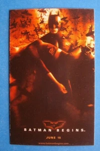 2005 Diamond Comics *BATMAN BEGINS* Preview/Promo Card # 2 BALE Dark KNIGHT (A) - Bild 1 von 2