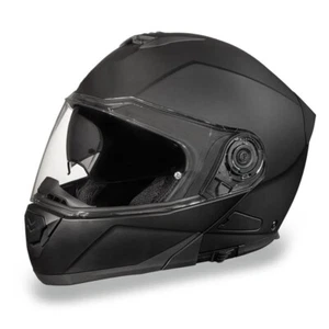 Daytona MG1-B-2XL Helmets Glide DOT Dull Black Modular Flip-Up Motorcycle - 2XL - Picture 1 of 7