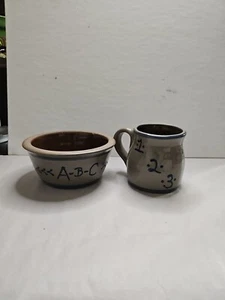 Rare Beaumont brothers Child's Cup And Bowl - Picture 1 of 9