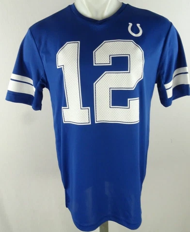 Indianapolis Colts NFL "Andrew Luck #12" Men's Jersey Shirt Cover