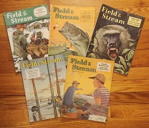 Field & Stream Magazines 1950's YOU CHOOSE THE ISSUE - Imagen 1 de 6