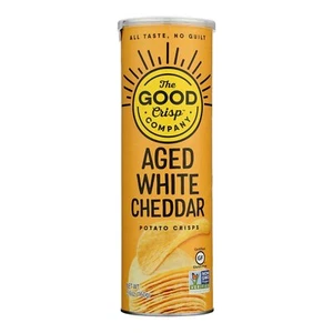 The Good Crisp Company - Potato Crisp Aged White Cheddar 5.6 oz (Pack of 8) - Picture 1 of 3