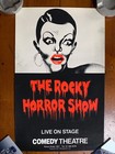 The Rocky Horror Picture Show (1979) Original Silkscreen Theatre Poster MINT
