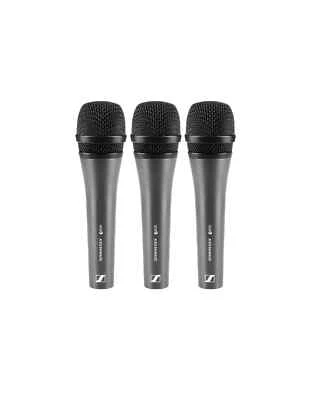Sennheiser 3-PACK E 835 Dynamic Cardioid Microphone for Speech and Vocals 3 Pack - Image 1 of 2