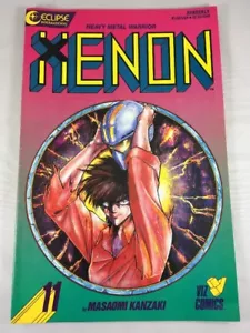 Xenon #11 Heavy Metal Warrior Eclipse Viz Comics May 1988 VG+ - Picture 1 of 11