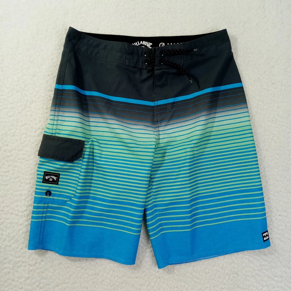Board Shorts Billabong Cintura 27 Azul Poliéster Foto 1 de 4