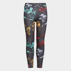 ADIDAS DISNEY COMFY PRINCESSES TIGHTS SIZE XS & SMALL NEW MOISTURE WICKING - Picture 1 of 5