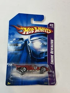 RARE 2006 Hot Wheels Engine Revealers 1:64 Die Cast #1 Red Race Car FERRARI 512M - Picture 1 of 3