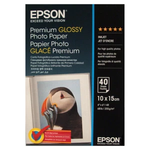 EPSON Premium Photo GLOSS Paper 6"x 4" 255gsm - 40 sheets - Picture 1 of 1