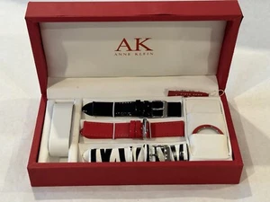 Three Anne Klien Watch Bands With Box - Picture 1 of 6