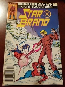 Marvel New Universe: Star Brand # Annual 1 1987 Comic Book - Picture 1 of 4