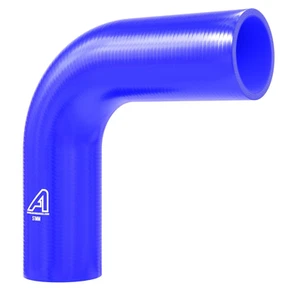 Gutter Vacuum Pole Vac End Hose Pipe 51mm 90 Degree Head Silicone Elbow Blue - Picture 1 of 3