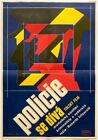 Affiche de film vintage originale MILAN SKOCH - FILM - POLICE ARE WATCHING - 1977