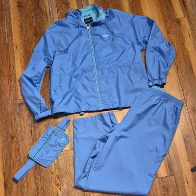 Terno de pista vintage anos 90 Catalina Windbreaker com pochete - Tamanho. M - Imagem 1 de 4