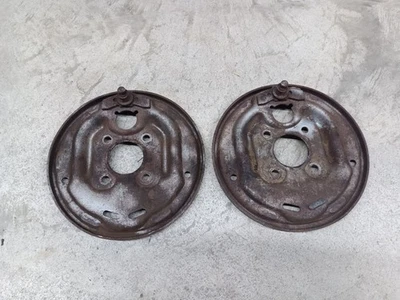 amc 9 inch backing plates front javelin wheel cylinders 68 69 70 - Image 1 of 4