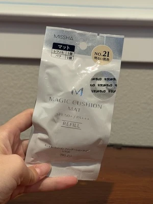 MISSHA Magic Cushion Mat REFILL 15g SPF50+ PA+++  #21 - Image 1 of 2