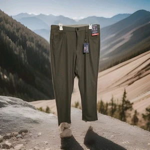 CHAPS Herren 34x30 Slim Fit Stretch Golf Hose Reißverschlusstaschen Flex Bund Neu - Bild 1 von 13