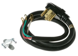 Cable de secado universal OEM GE WX09X10020 6" 4 cables 30 amperios - Imagen 1 de 3